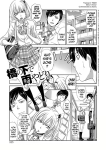 Hashi no Shita de Amayadori | Taking Shelter from the Rain under the Bridge — hentai manga cover on Fhentai