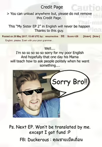 Page 62 of My Sister.. 2 - preview thumbnail