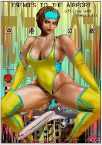 Kuukou no Teki - Enemies to the Airport - hentai manga cover image