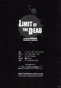 Page 13 of LIMIT OF THE DEAD - preview thumbnail