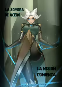 The Steel Shadow - The Mission Begins | La sombra de acero - la misión comienza - hentai manga cover image
