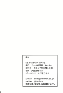 Page 21 of Matsurinoyoru no Naisho - preview thumbnail