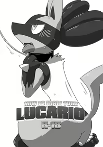 Lucario Training Book「How to Train Your~」 — hentai manga cover on Fhentai