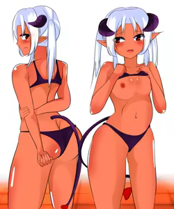 Page 18 of Motenai Succubus-chan - preview thumbnail