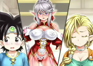 Page 299 of Elf-zoku no Youbo ga Hito-zoku no Youshi Chinko ni Mesu Ochi saserareru Hanashi - preview thumbnail