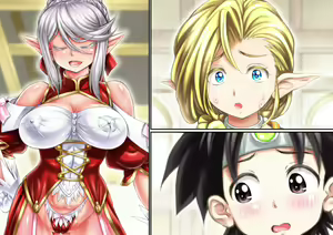 Page 329 of Elf-zoku no Youbo ga Hito-zoku no Youshi Chinko ni Mesu Ochi saserareru Hanashi - preview thumbnail