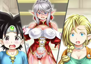 Page 338 of Elf-zoku no Youbo ga Hito-zoku no Youshi Chinko ni Mesu Ochi saserareru Hanashi - preview thumbnail