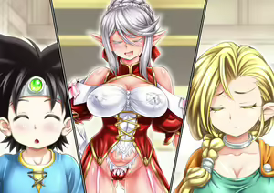 Page 395 of Elf-zoku no Youbo ga Hito-zoku no Youshi Chinko ni Mesu Ochi saserareru Hanashi - preview thumbnail