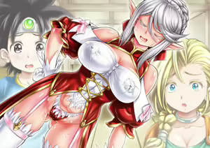 Page 397 of Elf-zoku no Youbo ga Hito-zoku no Youshi Chinko ni Mesu Ochi saserareru Hanashi - preview thumbnail