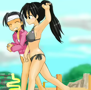 Page 9 of Pool de Zenra Satsuei ~Hikuhiku Purupuru Animation~ - preview thumbnail