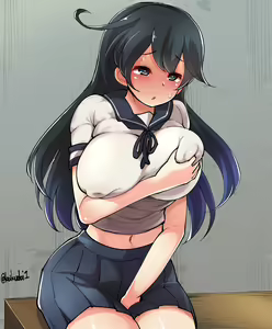 Page 3 of masturbation Ushio-chan - preview thumbnail
