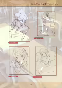 Page 22 of Houmitsu Illustrations 2 - preview thumbnail