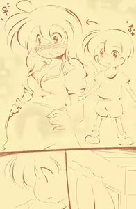 〔妊娠〕一般的少年が妊娠ちぇっくするだけ～〔性転換過程〕 - hentai manga cover image
