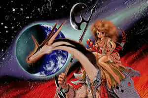 Page 28 of Illusion Art Gashuu - Planet Brute Shinwa - Akai Tsunobue - preview thumbnail
