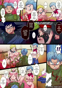 Page 13 of SOAP!! Kairaku e no Hankou!! Okasareta Chou Zetsurin Mai to Trunks | ¿El sueño de Trunks? - preview thumbnail