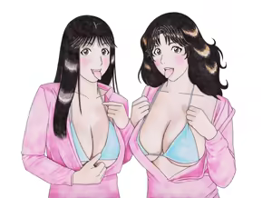 Miyuki to Reika - hentai manga cover image