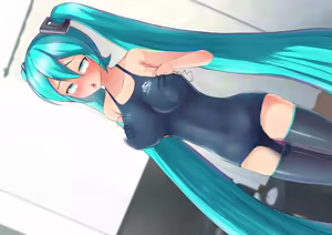 Page 13 of Kyonyuu Sukumizu Miku-san no Hamedori Namahousou - preview thumbnail