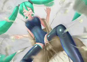 Page 227 of Kyonyuu Sukumizu Miku-san no Hamedori Namahousou - preview thumbnail