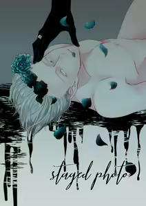 staged photo — hentai manga cover on Fhentai