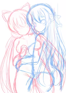 Page 20 of Request no Alisa-chan to Rie-chan - preview thumbnail