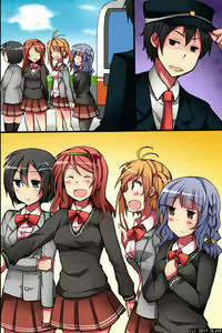 Page 56 of Jikan yo! STOP! Muteikou de Muku na Shuugaku Ryokou no Joshi Gakusei-tachi - preview thumbnail