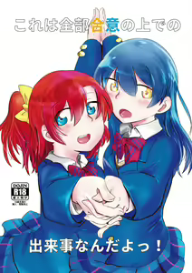 Kore wa Zenbu Goui no Ue de no Dekigoto nanda yo! - hentai manga cover image
