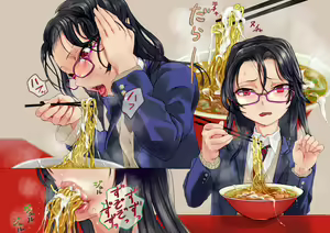Page 13 of Ramen-ya de ShokuSe. | Eating Semen at the Ramen Shop - preview thumbnail