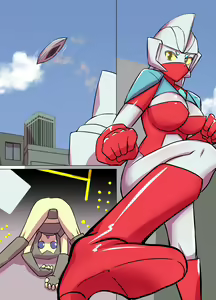 Page 35 of Tokusatsu Heroine Series - Rusty Comet Ch. 2 - Saimin Kousen no Kyoufu - preview thumbnail