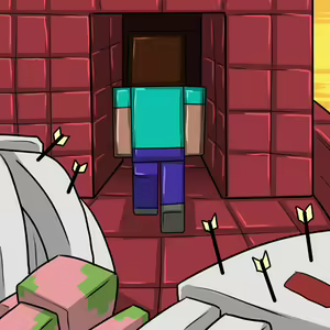 Page 59 of Minecraft <Koukou Daibouken> Ch.1-3 - preview thumbnail