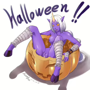 Page 5 of Soraka in Halloween - preview thumbnail