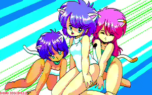 Page 131 of MMK PC88 DoujinCG set - preview thumbnail