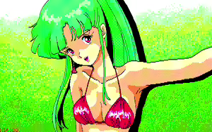 Page 15 of MMK PC88 DoujinCG set - preview thumbnail