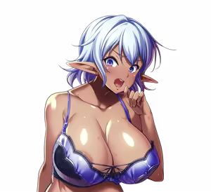 Page 221 of Namaiki Dark Elf 3-shimai ga Boku ni Nakadashi o Motomeru. Character CGs & Background - preview thumbnail