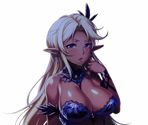 Page 51 of Namaiki Dark Elf 3-shimai ga Boku ni Nakadashi o Motomeru. Character CGs & Background - preview thumbnail