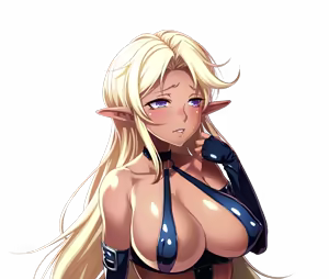Page 95 of Namaiki Dark Elf 3-shimai ga Boku ni Nakadashi o Motomeru. Character CGs & Background - preview thumbnail