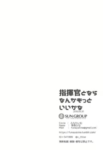 Page 22 of Shikikan to nara Nanka Motto Ii kana - preview thumbnail