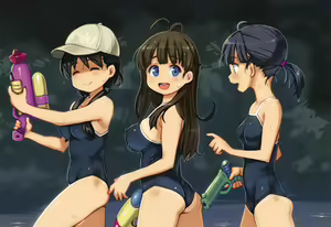 Page 33 of Inakax 3! Koushuu Yokujou to Koshitsu Sauna de Asedaku Ecchi Hen - preview thumbnail