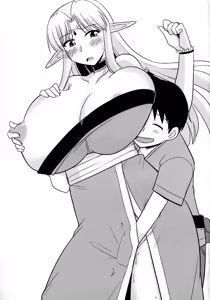 Page 2 of Bakunyuu Elf to Kyokon Shota - preview thumbnail