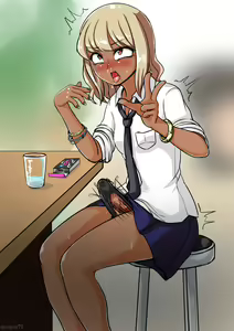 Page 7 of Haefuta Kuro Gal - preview thumbnail