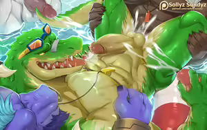 Page 16 of Renekton Pool Party - preview thumbnail