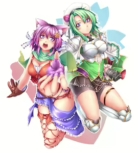 Page 423 of Flower Knight Girls - preview thumbnail
