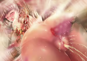 Page 672 of Mesuinu no Kusari IF ~Miko o Haramasu Monogatari~ - preview thumbnail
