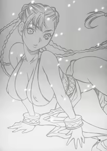Page 4 of Yukiyanagi no Hon 18 Chun-Li Keiji no Oppai Sousa - preview thumbnail