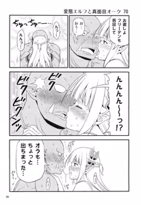 Page 37 of Hentai Elf to Majime Orc 4 - A crazy elf and a serious orc - preview thumbnail