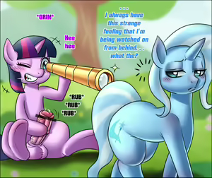 Twilight Sparkle X Trixie - hentai manga cover image