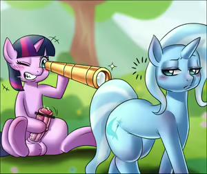 Page 5 of Twilight Sparkle X Trixie - preview thumbnail