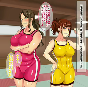 Page 13 of Nottorareta Wrestling Kyoushitsu ～Keieisha Oyako ga Nikuana Tsuki Sandbag ni Sareru Made～ - preview thumbnail