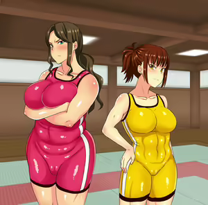 Page 197 of Nottorareta Wrestling Kyoushitsu ～Keieisha Oyako ga Nikuana Tsuki Sandbag ni Sareru Made～ - preview thumbnail