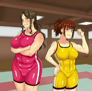 Page 198 of Nottorareta Wrestling Kyoushitsu ～Keieisha Oyako ga Nikuana Tsuki Sandbag ni Sareru Made～ - preview thumbnail