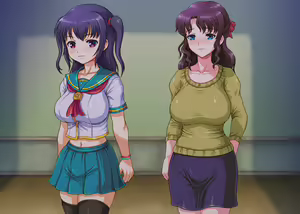 Page 14 of Hankouteki na Kyonyuu Musume to Bakunyuu Haha o Shitsuke Oyakodon o Tanoshimu Chuunen Yarou - preview thumbnail